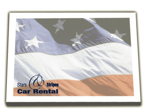 Promotional Sticky Notes: 4 inch x 3 inch Flag Design Sticky Notes